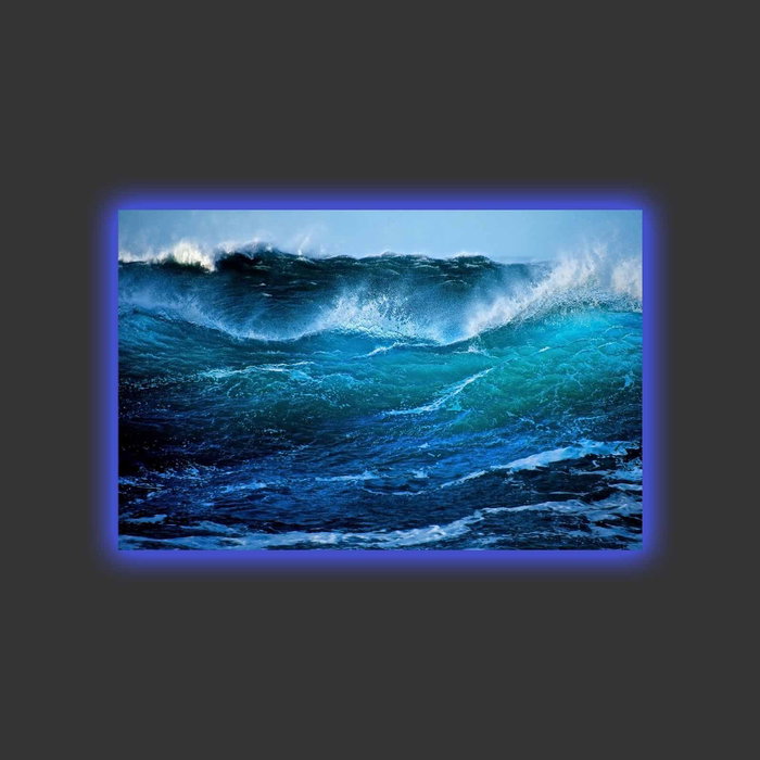 Wallity Lienzo Decorativo Iluminado con LED 45 x 70 cm Multicolor